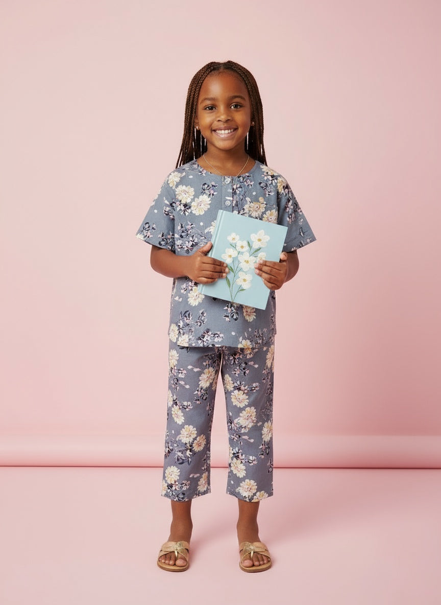 Cappadocia Short sleeve Printed PJ Set