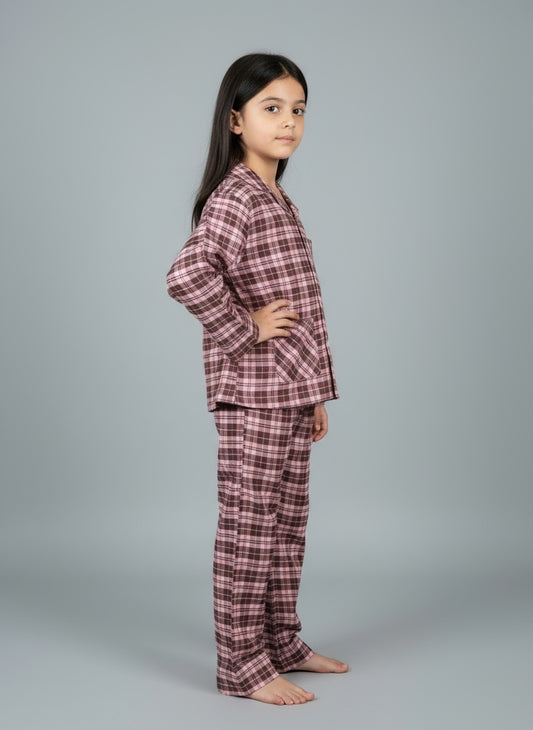 Cappadocia Full Sleeve Checks PJ Set