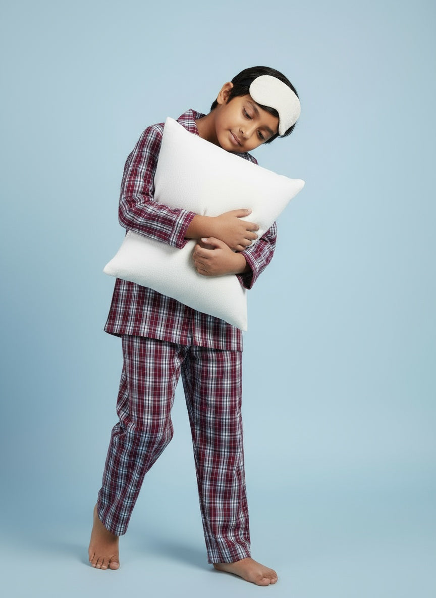 Cappadocia Full Sleeve Checks PJ Set