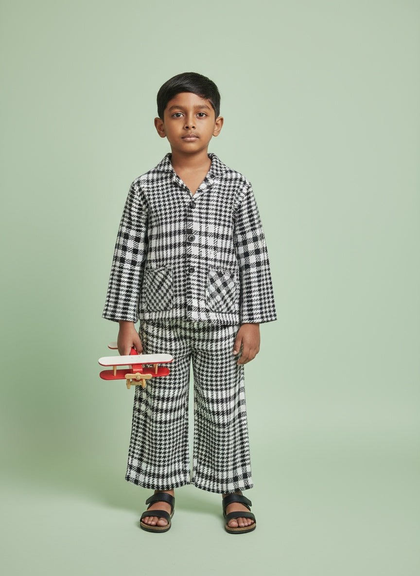 Cappadocia Full Sleeve Abstract Print PJ Set