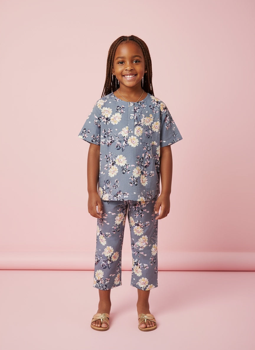Cappadocia Short sleeve Printed PJ Set