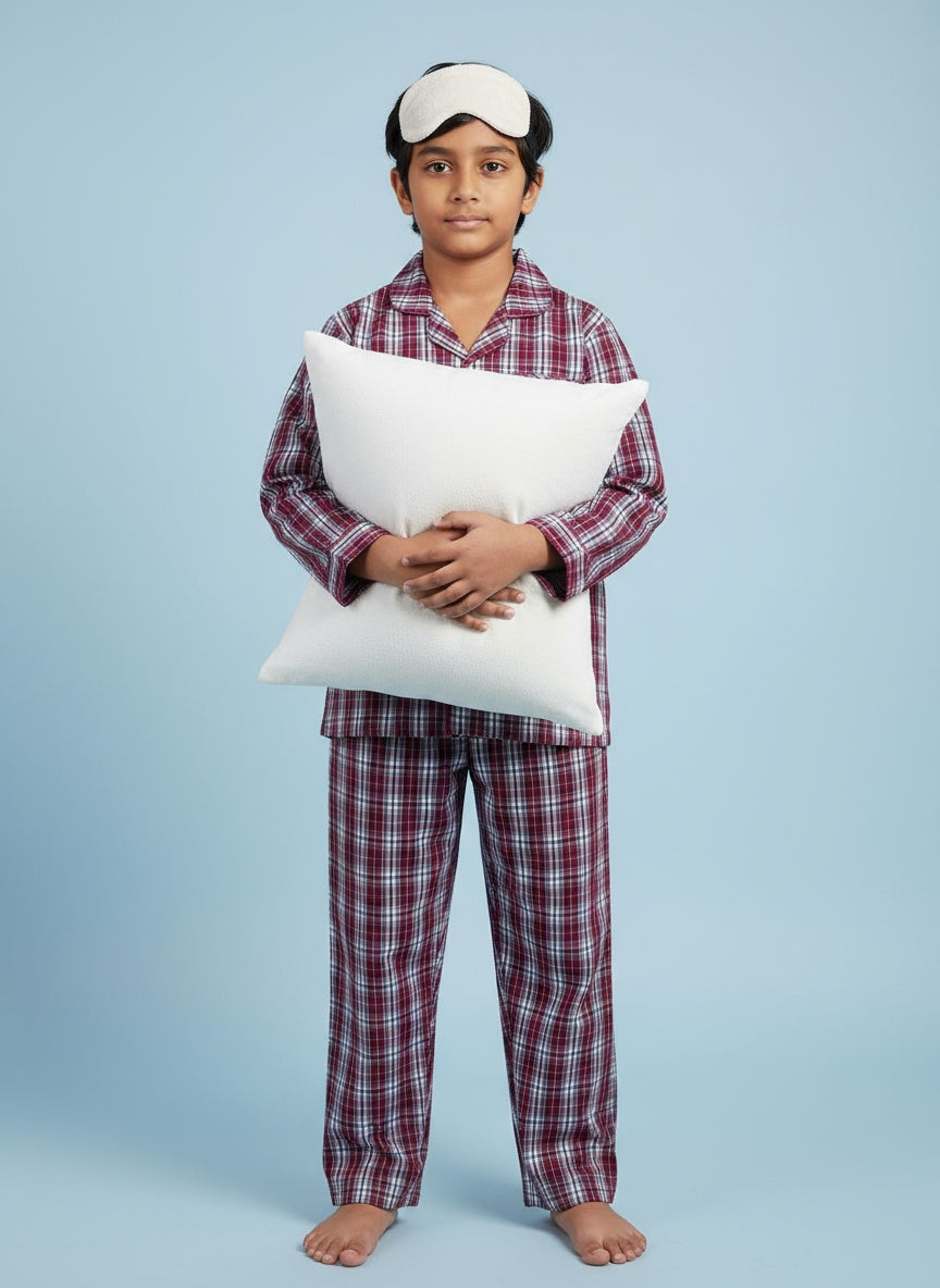 Cappadocia Full Sleeve Checks PJ Set