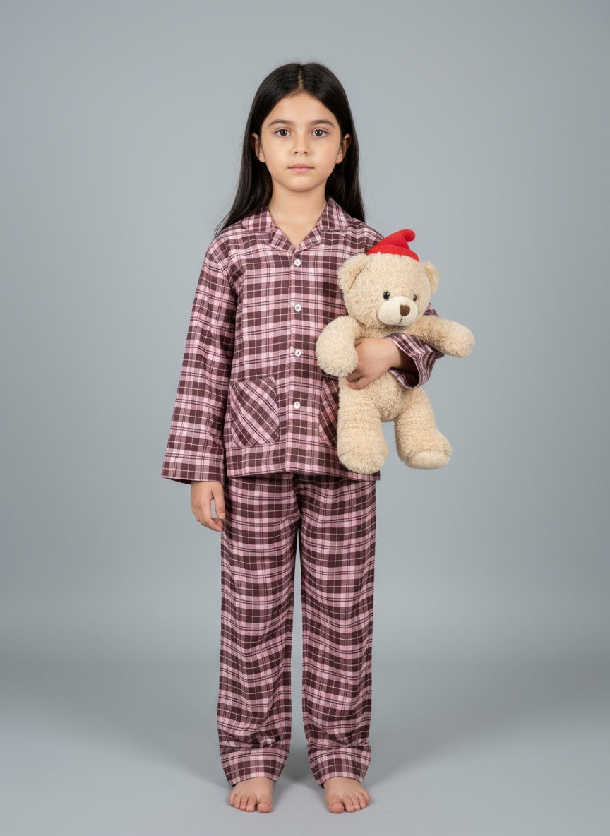 Cappadocia Full Sleeve Checks PJ Set