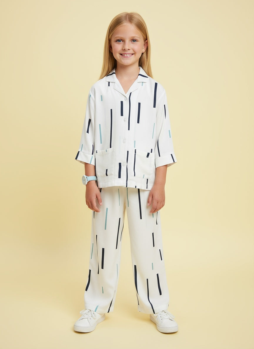 Cappadocia Full Sleeve Abstract PJ Set