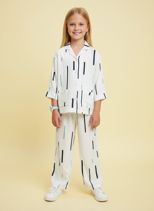 Cappadocia Full Sleeve Abstract PJ Set