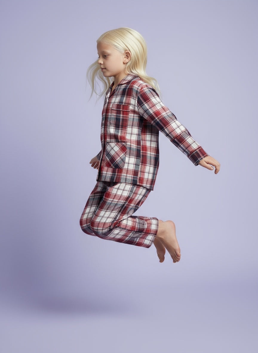 Cappadocia Full Sleeve Checks PJ Set