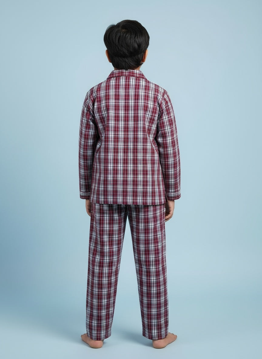 Cappadocia Full Sleeve Checks PJ Set
