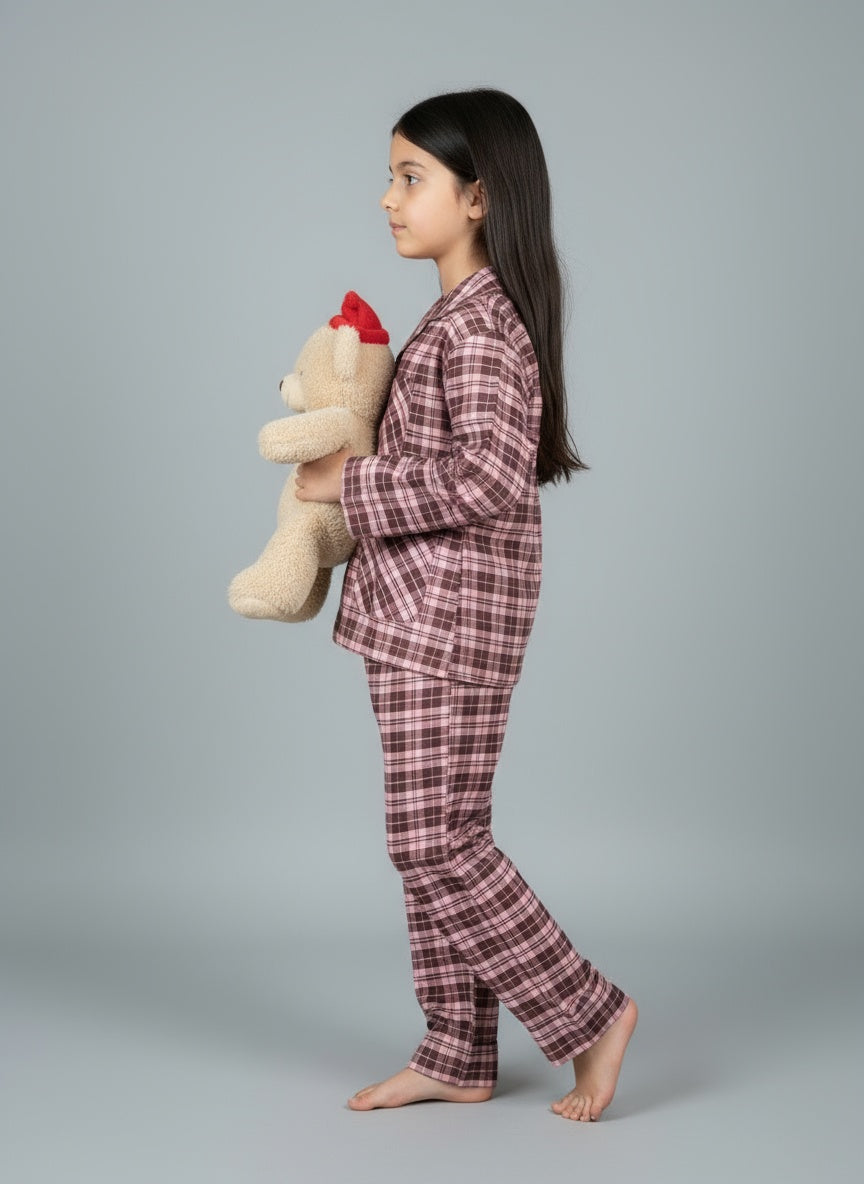 Cappadocia Full Sleeve Checks PJ Set