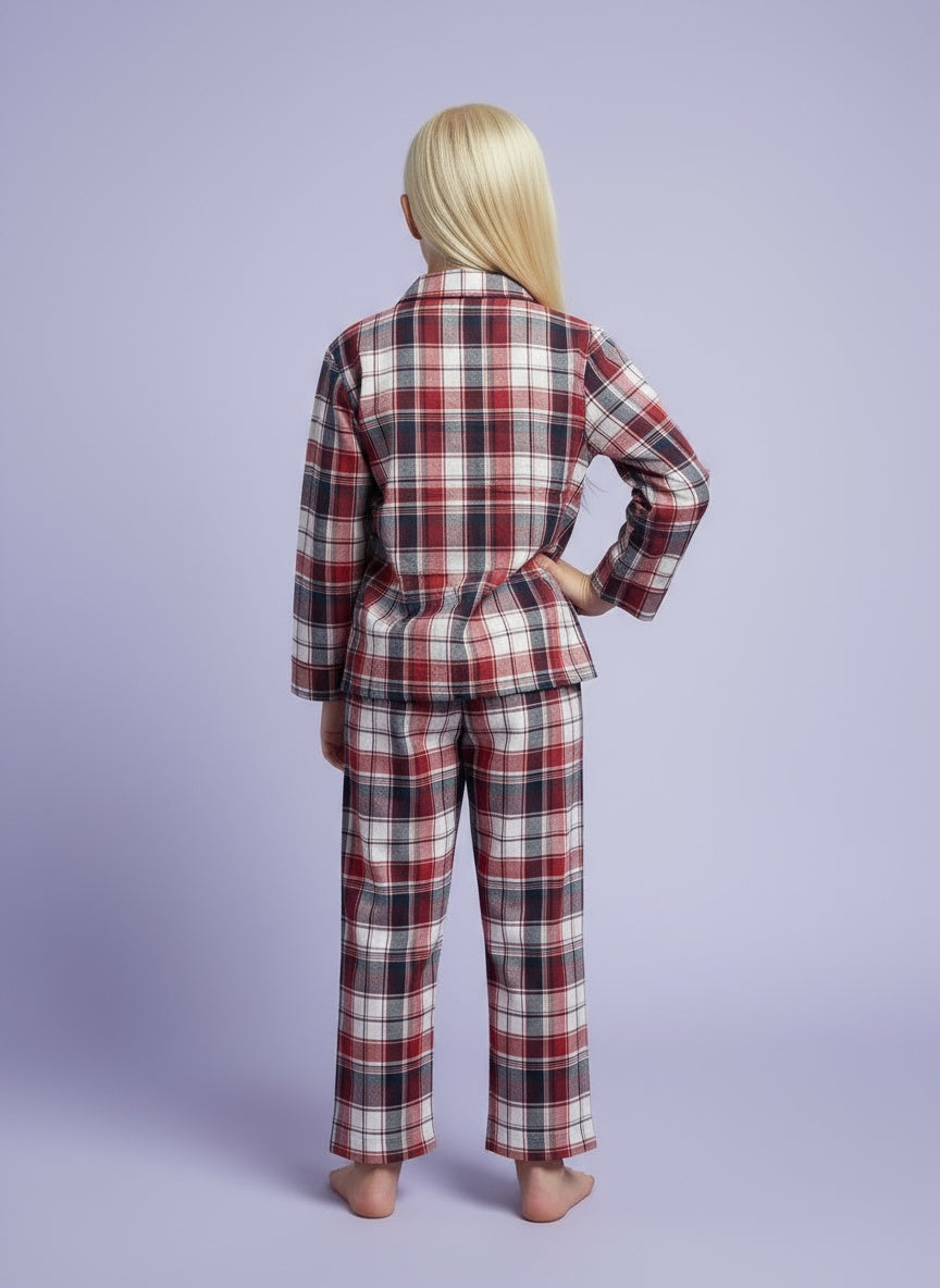 Cappadocia Full Sleeve Checks PJ Set