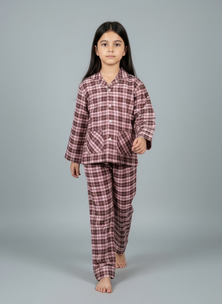 Cappadocia Full Sleeve Checks PJ Set
