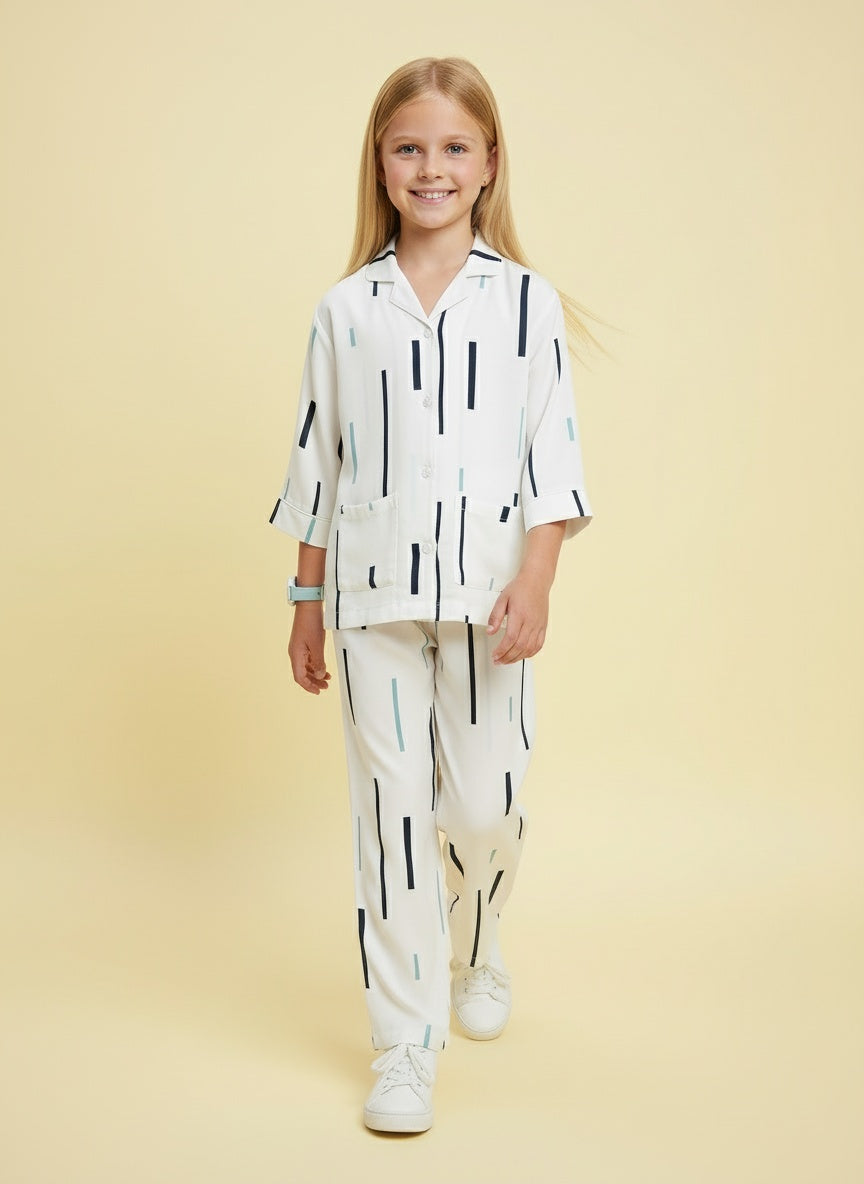 Cappadocia Full Sleeve Abstract PJ Set