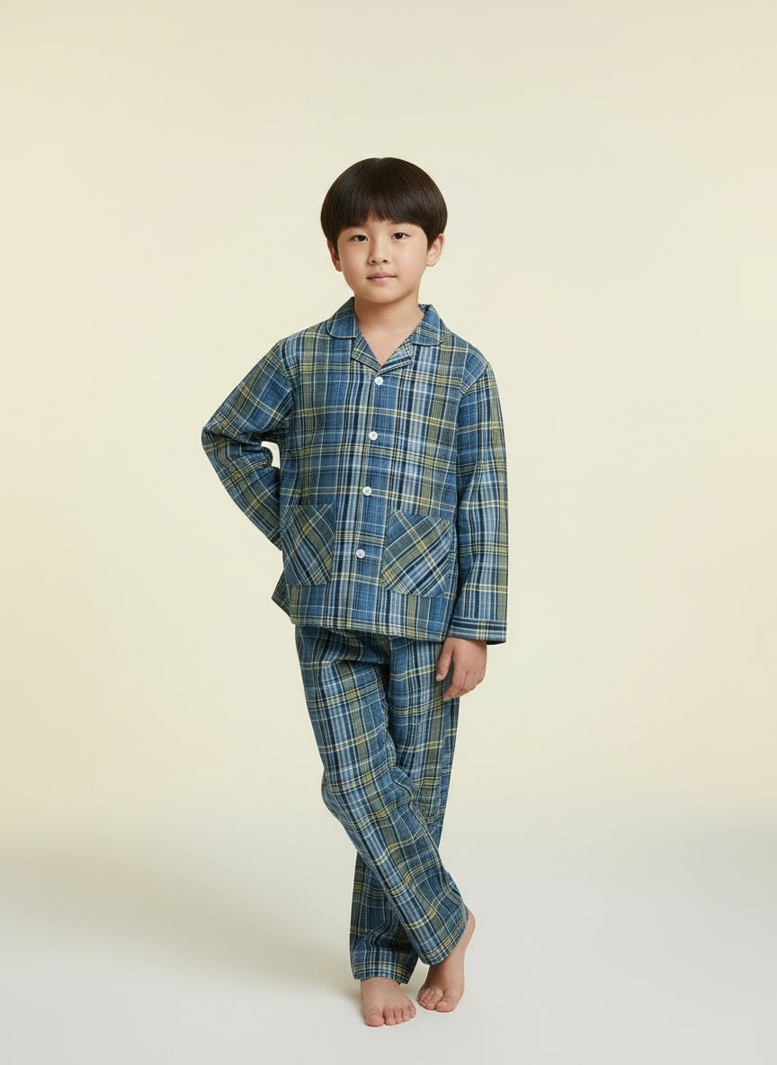 Cappadocia Full Sleeve Checks PJ Set