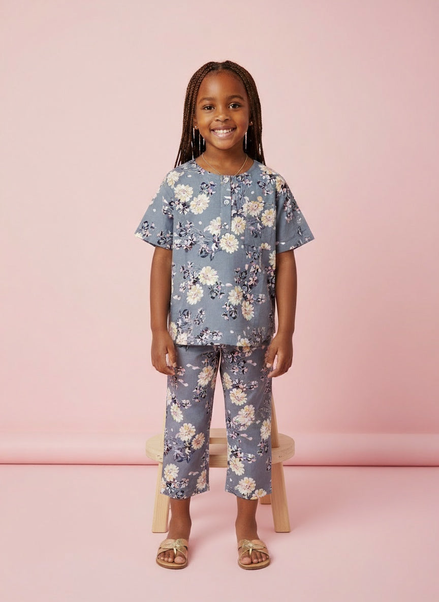 Cappadocia Short sleeve Printed PJ Set