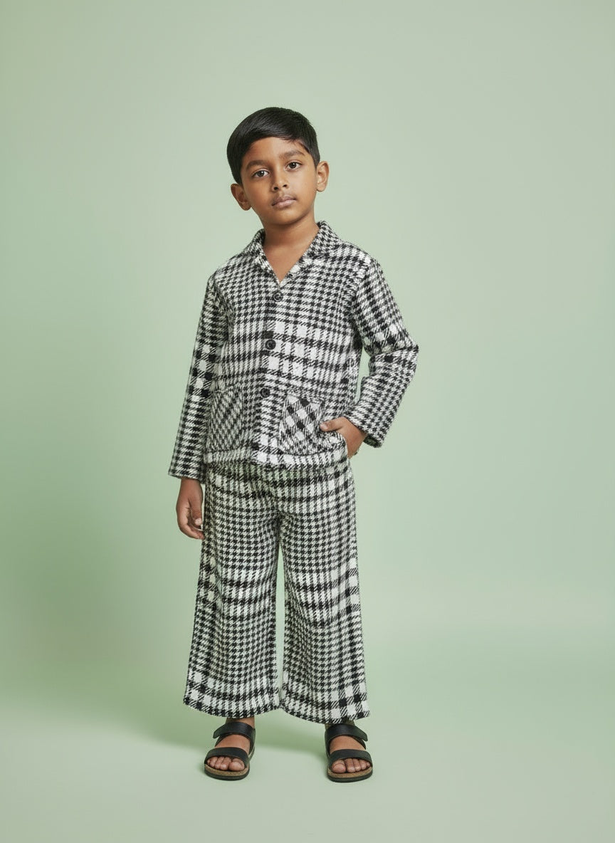 Cappadocia Full Sleeve Abstract Print PJ Set