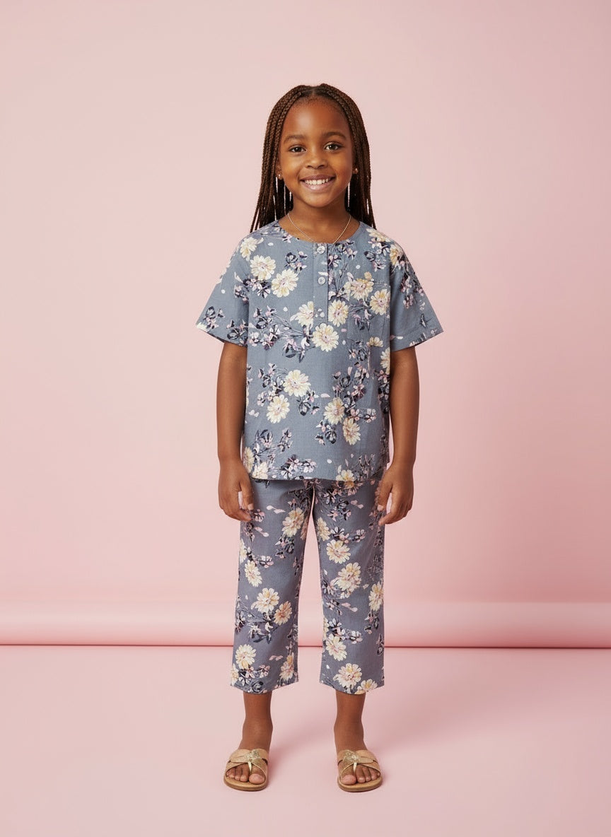 Cappadocia Short sleeve Printed PJ Set